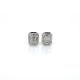 Emerald-Illusion Diamond Baguette Stud Earrings in 18kt. White Gold (0.75ct. tw.)