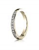 3mm Channel Set Diamond Benchmark Wedding Band