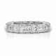 Cushion Cut Diamond Eternity Ring