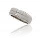 Princess Cut Diamond Ring Wedding Band For Men In 14kt White Gold (0.25ct)