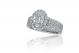 Oval Halo Diamond Engagement Ring Setting in Platinum (2.00ct. tw.)