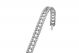 Three Row Diamond Bracelet In 18k White Gold (5.50ct. tw.)