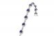 Sapphire and Diamond Halo Bracelet In 18k White Gold (7.83ct. tw.)