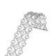 Micropave Set Ladies Diamond Bracelet In 18k White Gold (9.00ct. tw.)