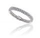 Multi-Row Prong Set Diamond Cuff Bracelet in 18k White Gold (5.25ct. tw.)