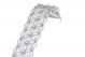 Art Deco Ladies Diamond Bracelet In 18k White Gold (7.50ct. tw.)