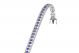 Sapphire and Diamond Bracelet In 18k White Gold (5.58ct. tw.)