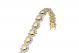 Pave Set Ladies Diamond Bracelet In 18k Yellow Gold (4.00ct. tw.)