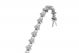 Prong Set Diamond Bracelet in 18k White Gold (4.25ct. tw.)