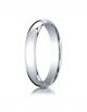 Benchmark Comfort Fit Wedding Ring 4mm Platinum