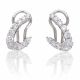 Ladies Diamond Earring in 18k White Gold (1.50ct. tw.)