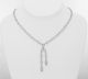 Ladies Diamond Lariat Necklace in 18k White Gold (3.10ct. tw.)