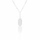 Ladies Diamond Drop Necklace in 18k White Gold (2.04ct. tw.)