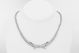 Ladies Diamond Bow Tie Necklace in 18k White Gold (8.60ct. tw.)