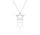 Diamond Star Pendant in 14k White Gold (1.00ct. tw.)