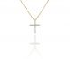 Diamond Cross Pendant in 14k Yellow Gold (1.00ct. tw.)