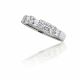 Double Row Round and Baguette Diamond Ring (0.84ct. tw.)
