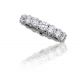 Prong Set Round Diamond Eternity Ring