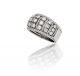 Wide Band Diamond Ring in 18k White Gold (1.75ct. tw.)