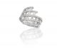 Ladies Right Hand Diamond Ring in 18k White Gold (2.00ct. tw.)