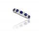 Sapphire and Diamond Ring in 14k White Gold (1.40ct. tw.)