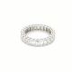 Emerald Cut Diamond Eternity Band in 18kt. White Gold (3.12ct. tw.)