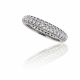 Double Row Pave Milgrain Diamond Eternity Band (1.25ct. tw.)