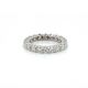 U-Prong Round Diamond Eternity Ring in Platinum (2.05ct. tw.)