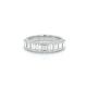 Nine Stone Emerald Cut Diamond Ring in Platinum (1.80ct. tw.)