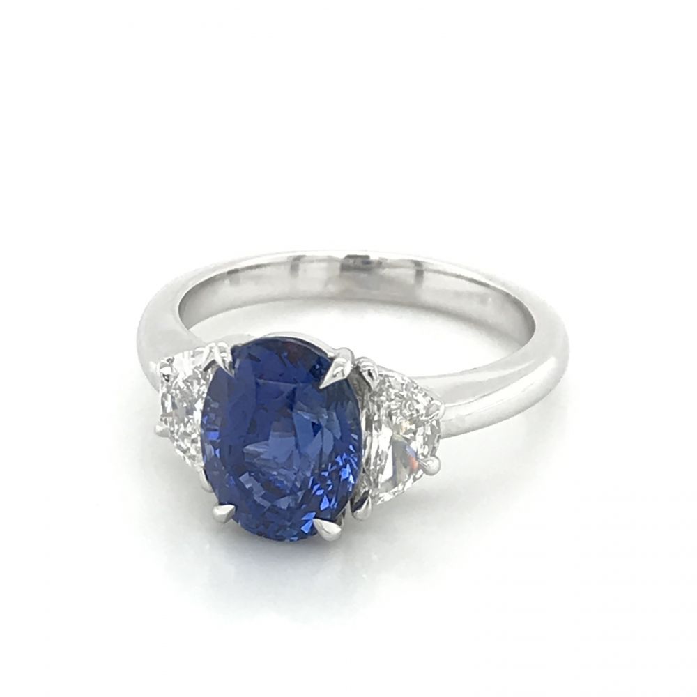 3 carat online oval sapphire ring