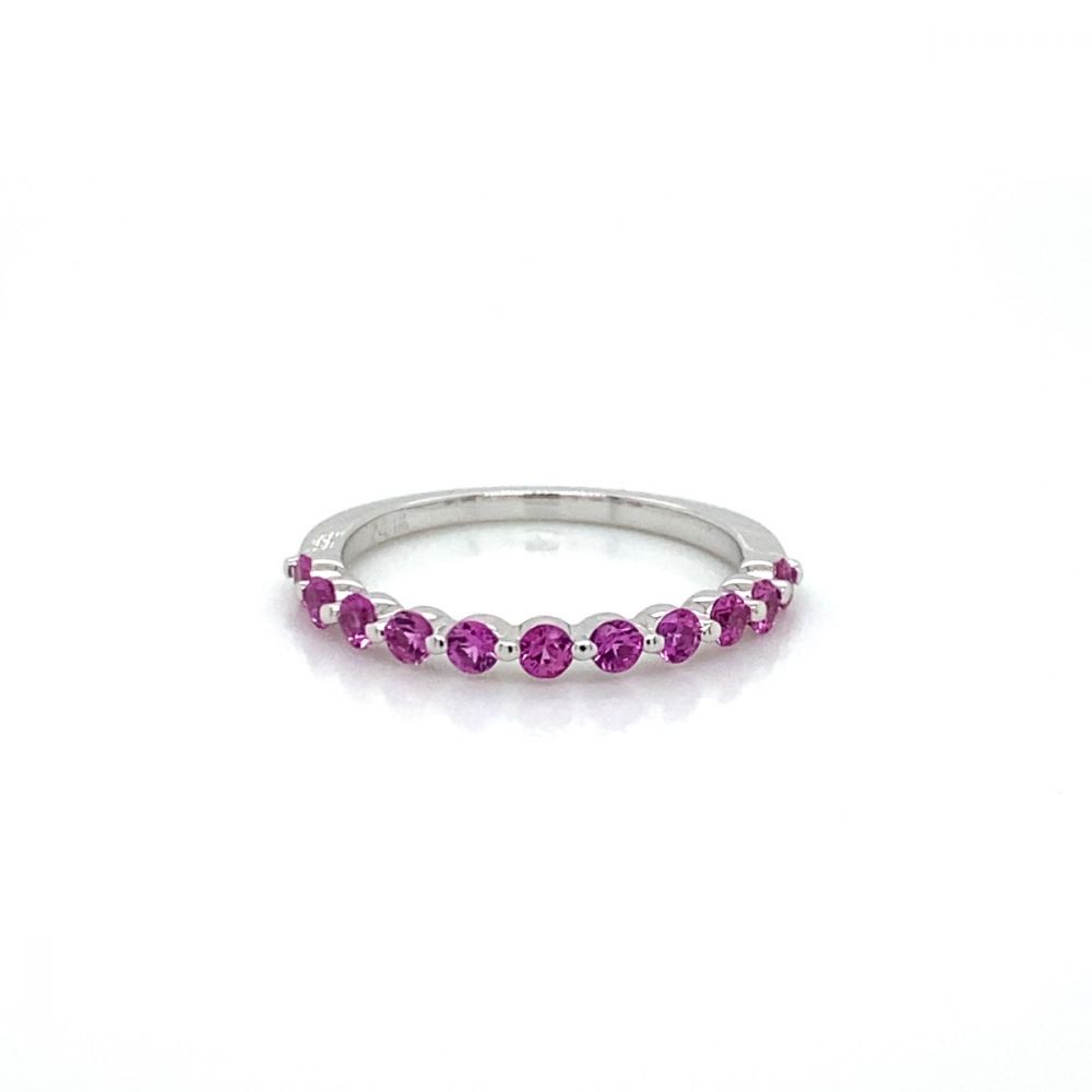 Floating sapphire on sale ring