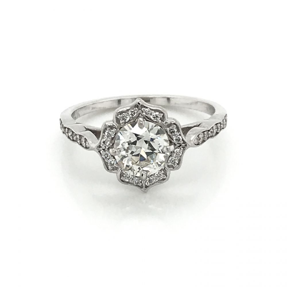 Vintage shield ring online