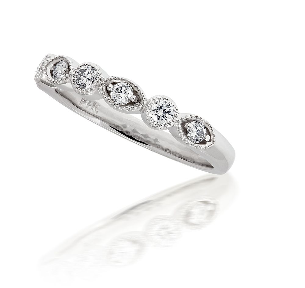 Marquise & Round Cocktail Diamond Ring | Zohar Jewels