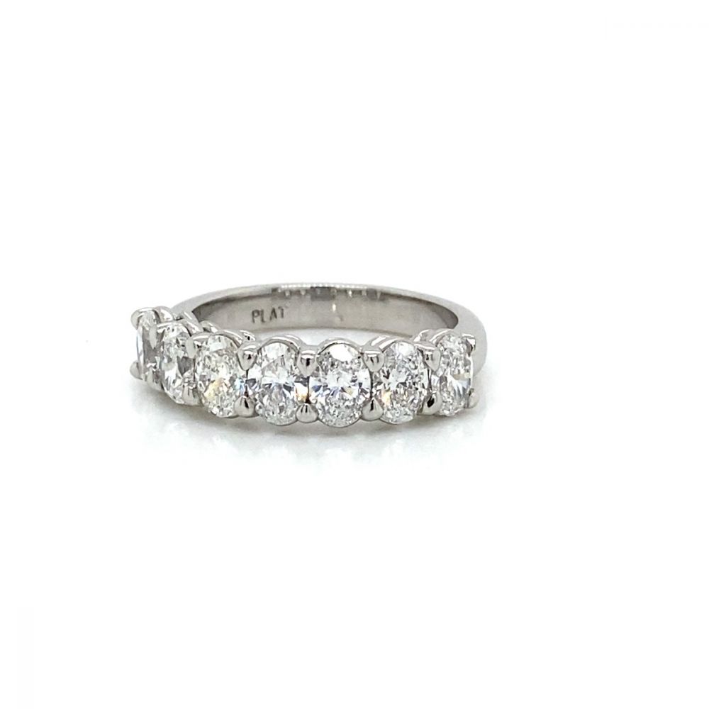 7 stone sale oval diamond ring